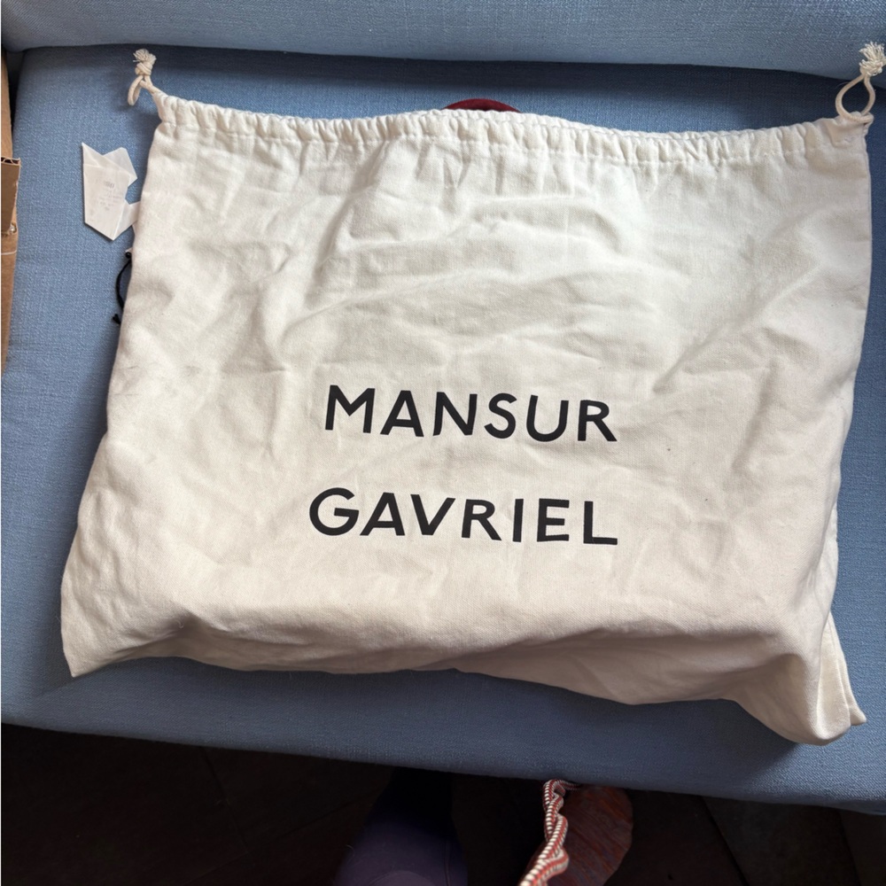 Suede mansur Gavriel handbag - Picture 3 of 6